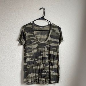 Camouflage tee